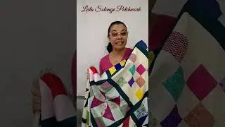 PATCHWORK/Colcha de Patchwork com passo a passo