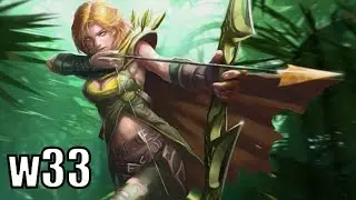 Dota 2 - w33 plays windranger top 1 EU mmr - Ranked Match