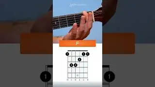 How to play the F Chord on Guitar (the EASIEST way!) 