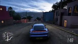 Fastest car in Forza Horizon 5  Porsche Taycan - 4K