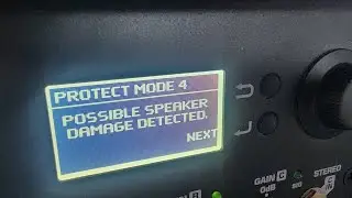 QSC k12.2 Protection Mode 4 Repair
