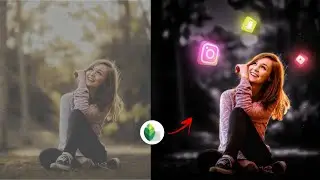Snapseed Tutorial 🔥 | Glowing Social Media Effect |Snapseed Photo Editing Glowing Effect