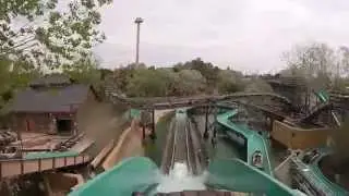 PORT AVENTURA - Silver River Flume (troncos)