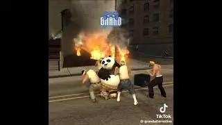 PANDA DANCING CHINESE HIP HOP #tiktok #short#shorts #meme#memes #viral #trend