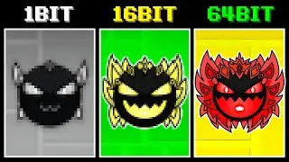 Silent Demons Custom Lobotomy Dash Faces but every time with more bits