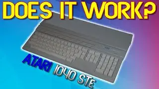 Testing My 30 Year-Old Atari 1040 STe!