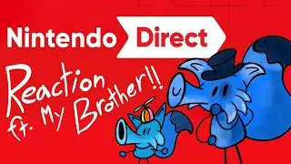 NEW MARIO PARTY??? | Nintendo Direct reaction ft. My little brother