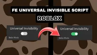 Roblox Hydrogen Fe Universal Invisible Script | Pastebin 🔥