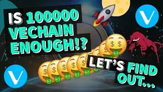 IS 100000 VECHAIN ENOUGH? LETS FIND OUT… | GET RICH WITH CRYPTO