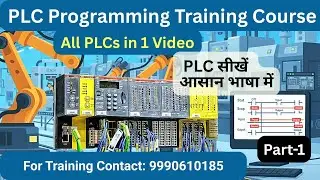 PLC Programming Full Course for Beginners Part-1 | PLC Programming for Industrial Automation 