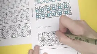 How To Draw Geometric Patterns (II) | FREE WORKBOOK on Description!