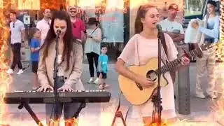 Amazing mom daughter duet Cover by Karolina protsenko & Ella Protsenko