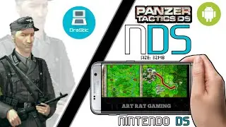 PANZER TACTICS DS GAMEPLAY (NDS/DRASTIC)