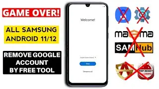 💣💣💥 New Free FRP Tool 2022 | All Samsung FRP Bypass One Click All Android 9,10,11,12 By MTP Mode