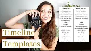 Wedding Day Timeline Templates