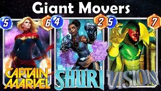 First Mover Advantage with Captain Marvel & Vision Buffed by Shuri!