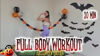 🎃 HALLOWEEN FULL BODY WORKOUT 💪 20 min