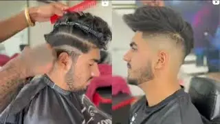 it's a high faded Two side hair cutting style #hairstylerg7