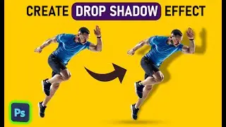 how to create drop shadow in photoshop | drop shadow in photoshop
