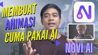 MEMBUAT VIDEO CERITA ANIMASI HANYA MENGGUNAKAN NOVI AI