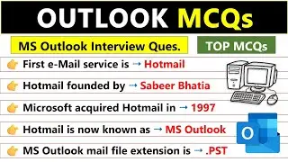 MS Outlook | Microsoft Outlook MCQ | Outlook Interview Questions