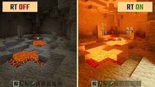 Minecraft RTX Bedrock V.S. Minecraft RTX Java