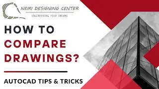 How to Compare Drawings? | AutoCAD Tips & Tricks | Nemi Designing Center | #autocadcomparedrawing