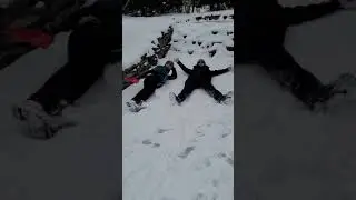 William Makes Snow Angels