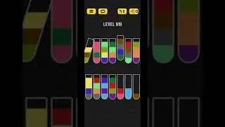 Water sort puzzle level 919