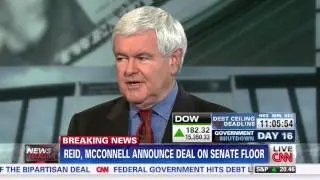 Newt Gingrich on the GOP 'leadership' surrendering