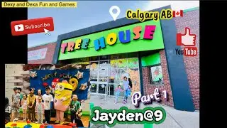 TREE HOUSE INDOOR PLAYGROUND CALGARY ALBERTA CANADA(JADEN @9-part1)s.22
