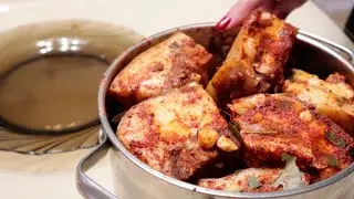 Солим сало с аджикой. Новый самый вкусный рецепт