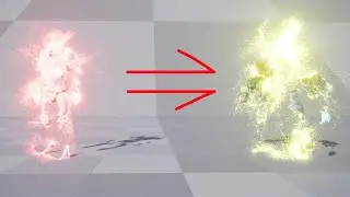 UE4 Use Custom Character in Niagara Dissolve Edge Effect - Tutorial
