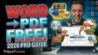 How to Convert Word to PDF in 60 Seconds Legally & FREE!