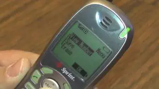 Sprint CDM9155SP cell phone by Audiovox overview & menus