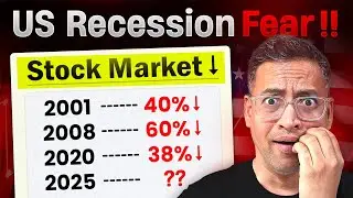 US Recession AHEAD: Will the Indian Stock Market CRASH? Must-See Macro Analysis!-Rahul Jain