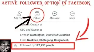 Enable Facebook Followers Options, 2019 best Tricks to Enable Facebook Followers Option, Tech Tunes