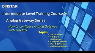 Part 4 How to configure Analog Gateway with FreePBX