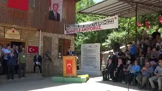 Erzincan/Kemaliye Başbağlar şehitlerini Anma Programı