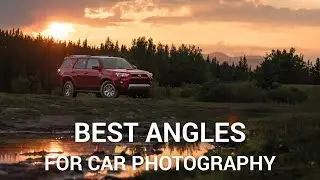 BEST ANGLES when shooting CAR PHOTOGRAPHY!!