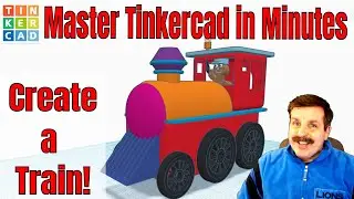 Build A Tinkercad Train With Ease - Beginner Friendly Tutorial!