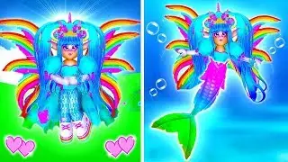 THE PRINCESS WHO SECRETLY A MERMAID 🧜‍♀️ Royale High School | Roblox Roleplay Story