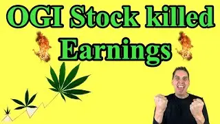 OGI Marijuana Stock Killed Earnings
