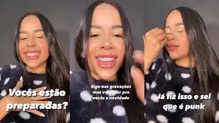 Laura brito conta uma novidade😨😍