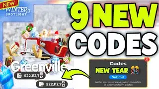 💥NEW CODES!💥 GREENVILLE ROBLOX CODES NOVEMBER 2024 - GREENVILLE CODES 2024