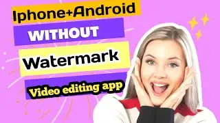 iphone and Android Users New 2023 Without watermark video editing app//Best video editing app