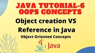 Difference between object and reference in JAVA || Object creation in Java || Object reference Java