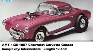 AMT 1:25 1957 Chevrolet Corvette Gasser Kit Review