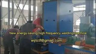 Influence of frequency on high frequency welding machine welding.