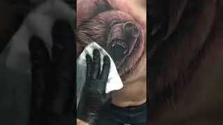 Русский медведь тату